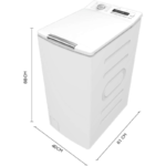 Lavadora de Carga Superior Cecotec 8 kg 1300 rpm Top Max 80 - Imagen 3