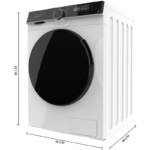 Lavadora de carga frontal Cecotec Bolero DressCode 12 kg 1400 rpm 121000 - Imagen 4