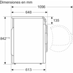 Bosch Secadora 8 kg A++ Bomba de Calor WTR83200ES - Imagen 4