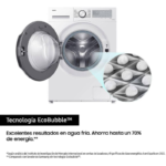 Samsung Lavadora de Carga Frontal 9 kg 1400 rpm WW90CGC04DTHEC - Imagen 3