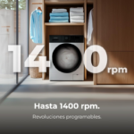 Lavadora de Carga Frontal Cecotec 7150 7 kg 1400 rpm Steel - Imagen 2