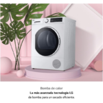 Secadora LG RH80T2AP6RM 8 kg Bomba de Calor A++ - Imagen 4