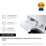 Lavadora de carga frontal Samsung 9 kg 1400 rpm WW90T684DLE/S3 - Imagen 2