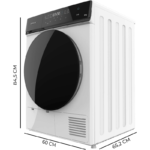 Secadora Cecotec Bolero DressCode Dry 8 kg Bomba de Calor A++ 8400 - Imagen 3