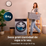 Secadora Cecotec Bolero DressCode Dry 8 kg Bomba de Calor A++ 8400 - Imagen 4