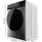 Secadora Cecotec Bolero DressCode Dry 9 kg A++ Bomba de Calor 9400 - Imagen 4