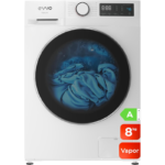 Lavadora Carga Frontal EVVO 8 kg 1400 rpm