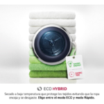 LG Secadora RH90V9PV2N 9 kg Bomba de Calor A+++ - Imagen 3