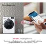 Lavadora de carga frontal 17 kg 1100 rpm F1P1CY2W LG - Imagen 3