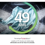 Lavadora de carga frontal 17 kg 1100 rpm F1P1CY2W LG - Imagen 5