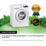 Lavadora de carga frontal Samsung 9 kg 1400 rpm WW90T684DHE/S3 - Imagen 5
