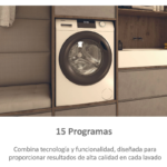 Lavadora de carga frontal 8 kg 1400 rpm HW80-BP14929A Haier - Imagen 5