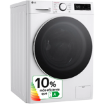 Lavadora de Carga Frontal LG 10 kg 1400 rpm F4WR6010A0W - Imagen 3