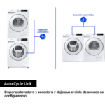 Lavadora de carga frontal Samsung 9 kg 1400 rpm WW90T684DHE/S3 - Imagen 2