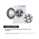 Lavadora de Carga Frontal Samsung 8 kg 1400 rpm WW80CGC04DTHEC - Imagen 3