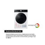 Secadora Samsung DV90CGC2A0AEEC 9 kg A+++ Bomba de Calor - Imagen 3